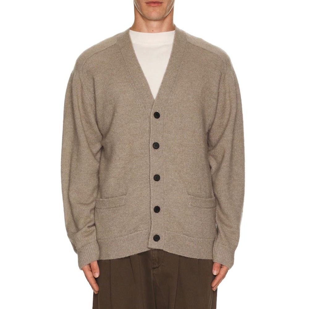 SATURDAYS NYC Fox Wool Knit Cardigan Sweater Size Medium NWT